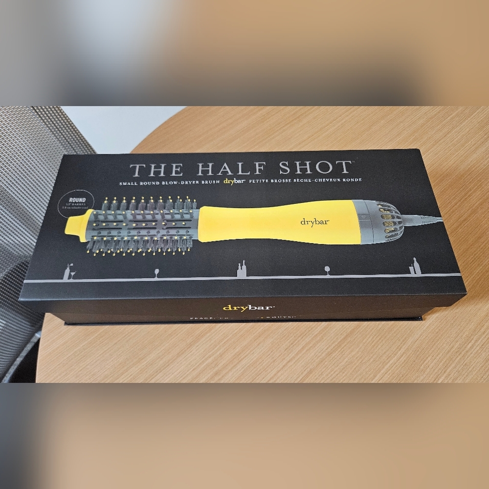 Drybar The Half Shot round blow dry brush NEW
